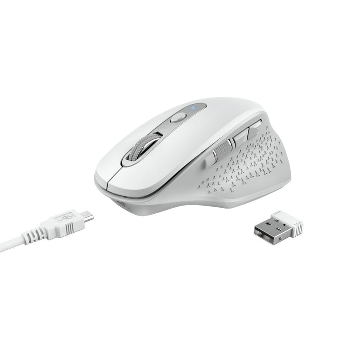 Mouse Trust 24035 OZAA Alb 2400 dpi