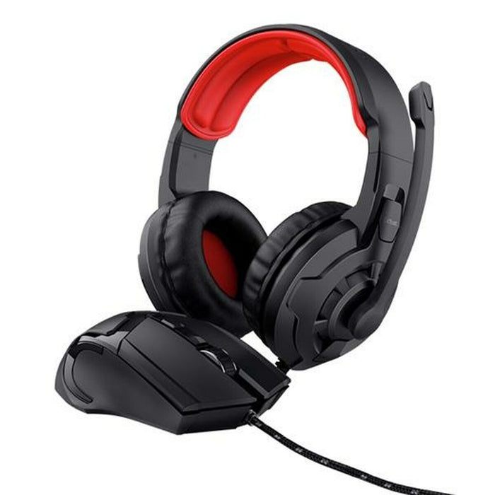 Pachet Gaming Trust 24761 Mouse Căști Negru