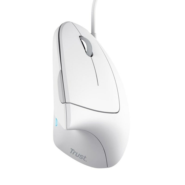 Mouse Trust Verto Albastru Alb Monocrom