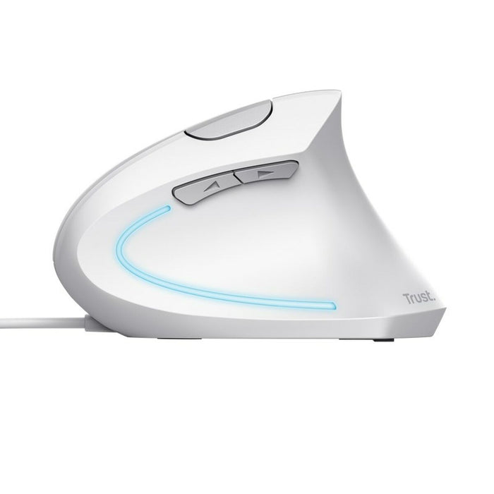 Mouse Trust Verto Albastru Alb Monocrom