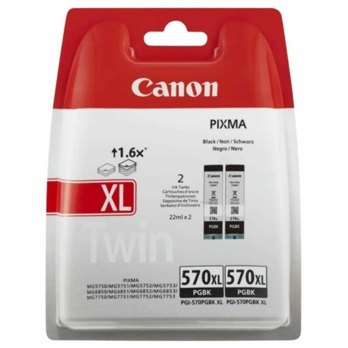 Cartuș cu Cerneală Originală Canon PGI-570PGBK Negru