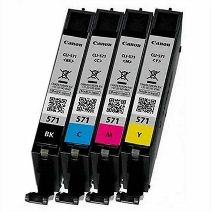 Cartuș cu Cerneală Originală Canon CLI-571 Multipack Gri (4 Unități)