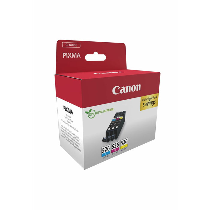 Cartuș cu Cerneală Originală Canon CLI-526 Multicolor Cyan/Magenta/Galben