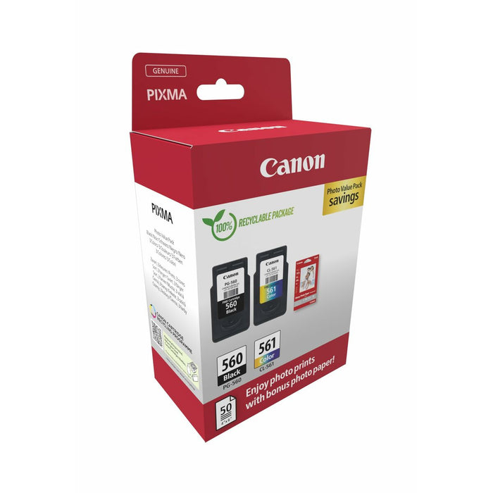 Cartuș cu Cerneală Originală Canon 3713C008 Negru (2 Unități)