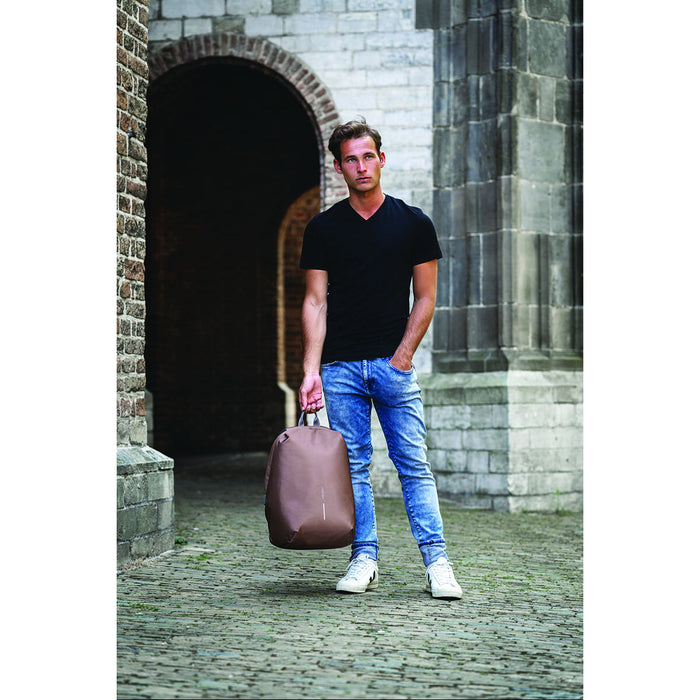 Rucsac Antifurt XD Design P705.796 Maro Bej