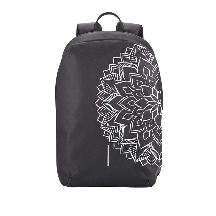 Rucsac Antifurt XD Design P705.869 Alb Negru