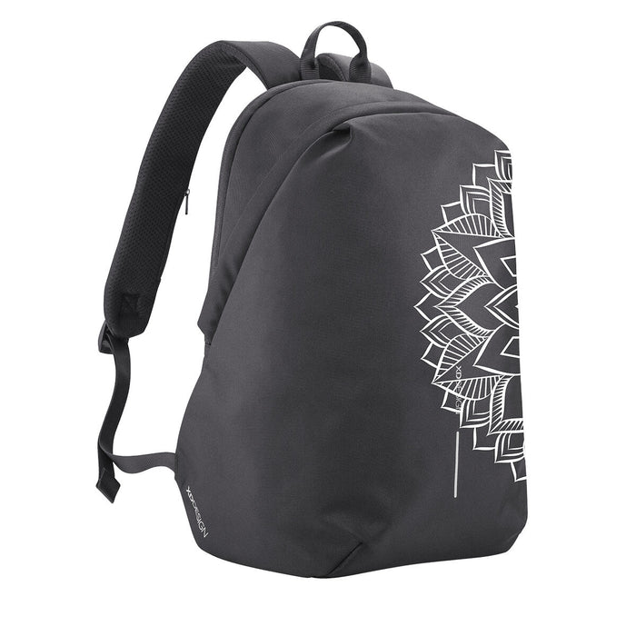 Rucsac Antifurt XD Design P705.869 Alb Negru