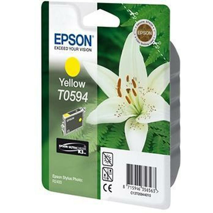 Cartuș cu Cerneală Originală Epson Cartucho T0594 amarillo Galben