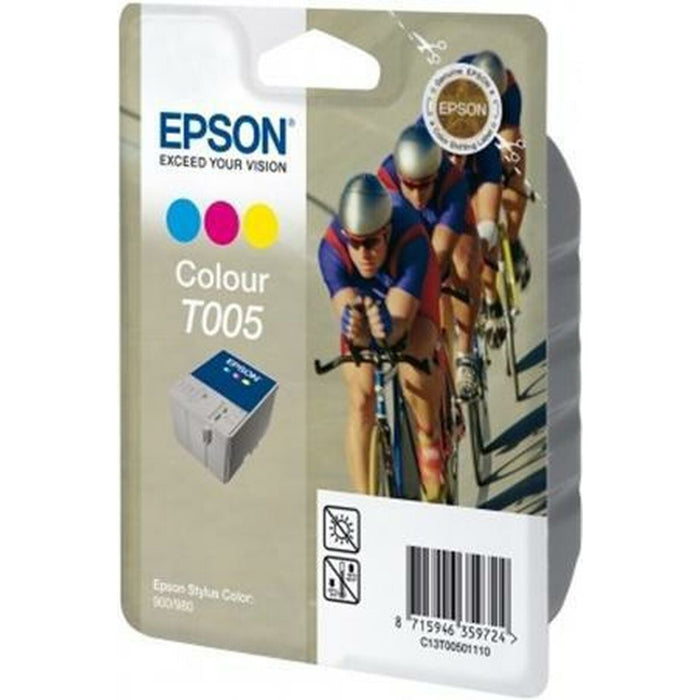 Cartuș cu Cerneală Originală Epson T005 Tricolor