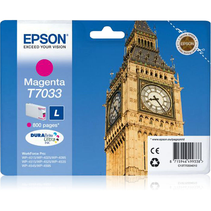 Toner Original Epson C13T70334010 Magenta