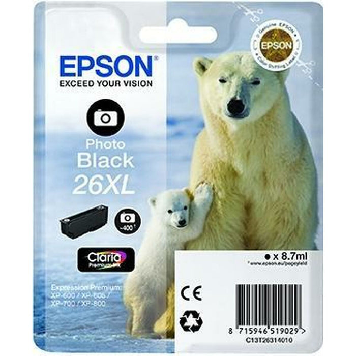 Cartuș cu Cerneală Originală Epson 26XL Negru