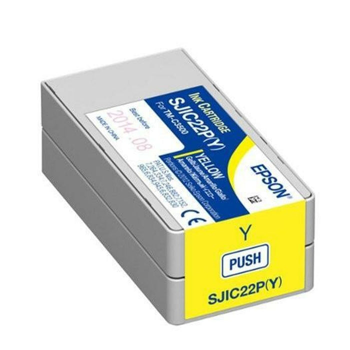Cartuș cu Cerneală Originală Epson SJIC22P(Y) Galben