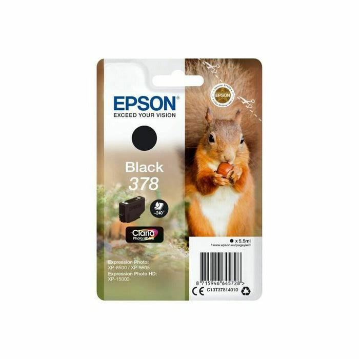 Cartuș cu Cerneală Originală Epson C13T37814010 Negru