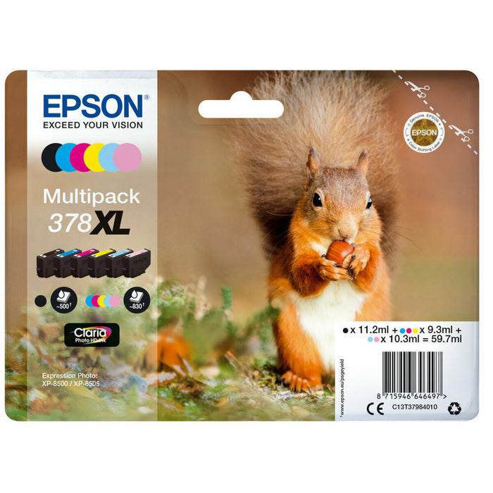 Cartuș cu Cerneală Originală Epson 378XL Multicolor