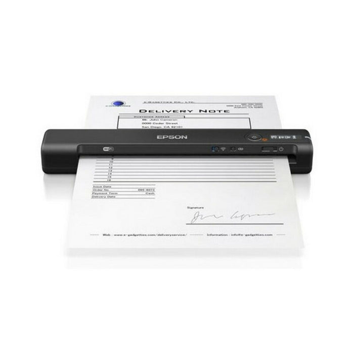 Scaner Portabil Epson B11B253401 600 dpi WIFI USB 2.0