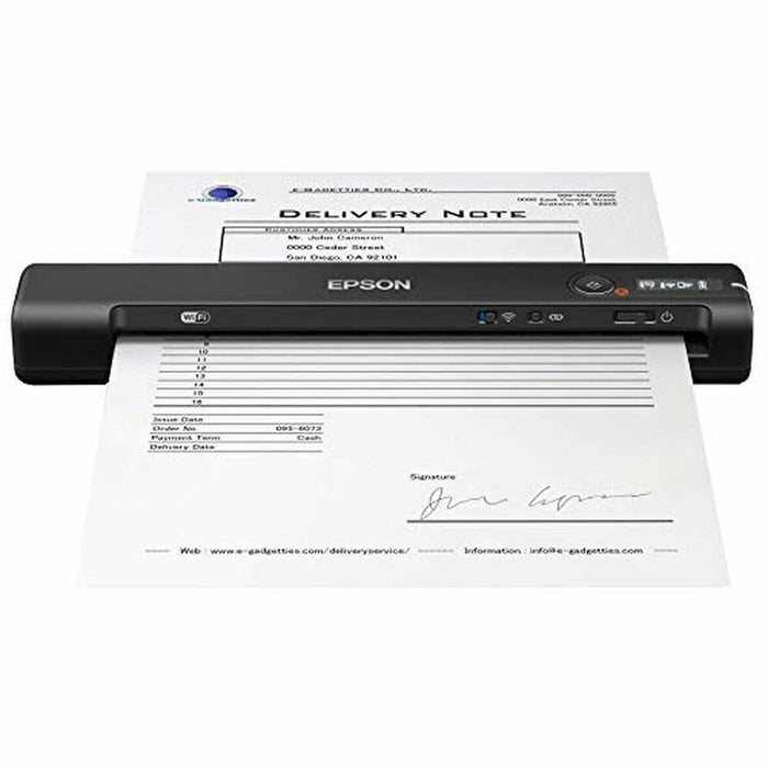 Scaner Portabil Epson B11B253401 600 dpi WIFI USB 2.0