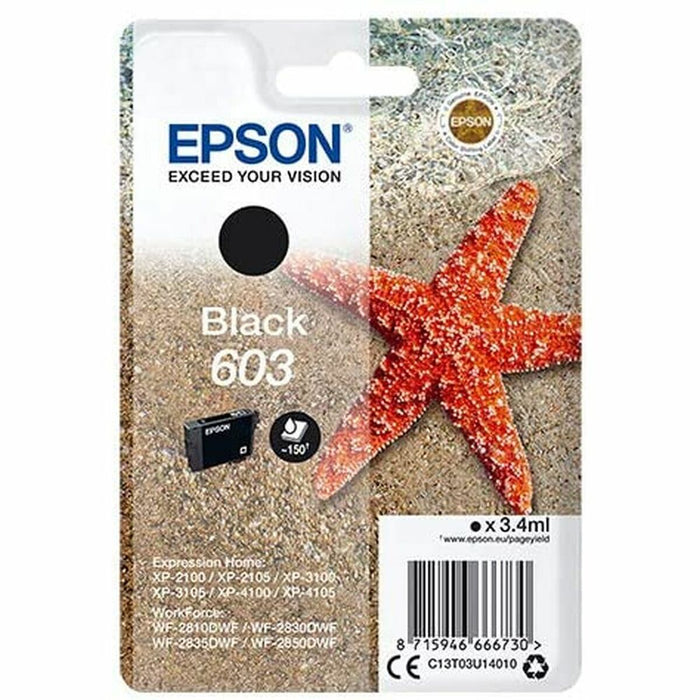 Cartuș cu Cerneală Originală Epson C13T03U14020 Negru