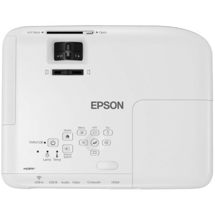 Proiector Epson V11H973040 HDMI 3700 Lm Alb WXGA