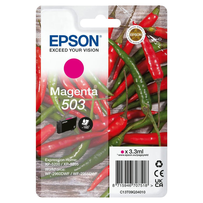 Cartuș cu Cerneală Originală Epson C13T09Q34020 Negru Magenta