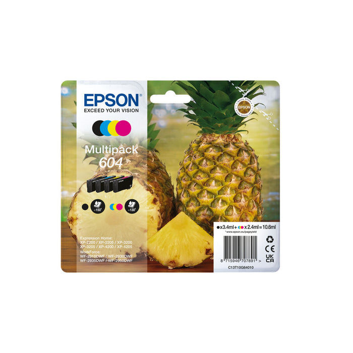 Cartuș cu Cerneală Originală Epson 604 Multicolor