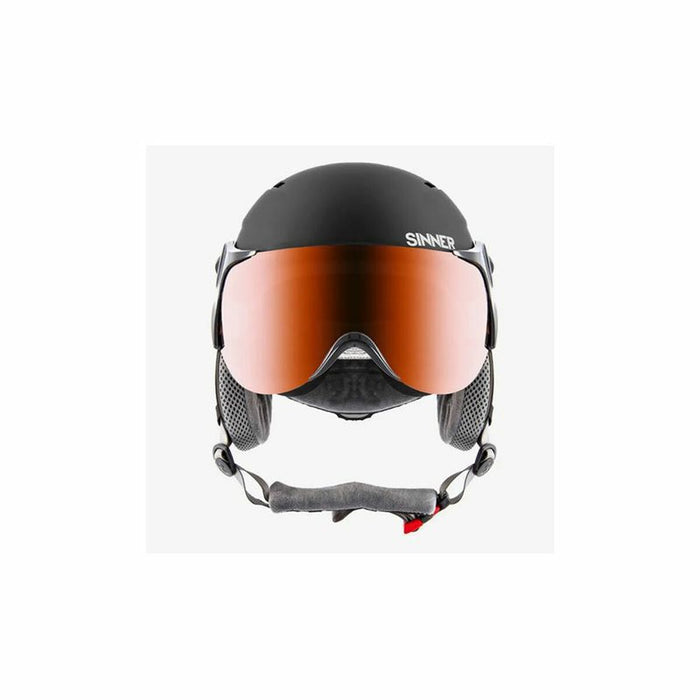 Cască de schi Sinner Typhoon Visera Negru Unisex 55-58 cm