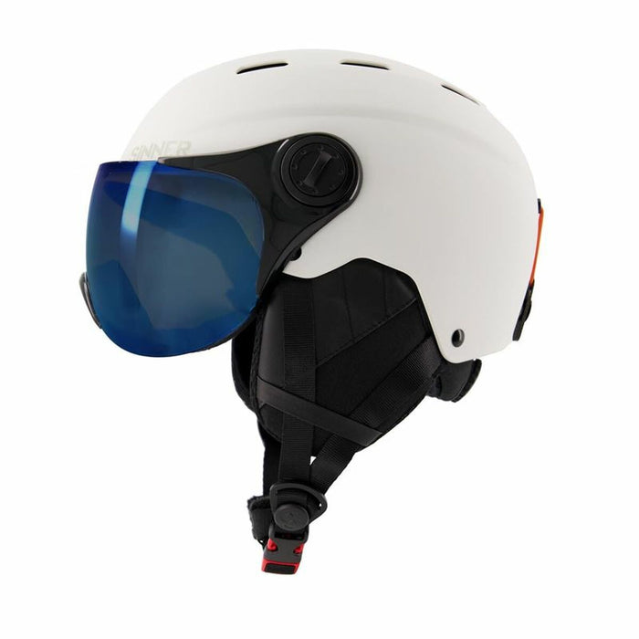 Cască de schi Sinner Typhoon Visera Alb Unisex 55-58 cm