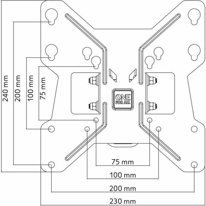 Suport TV One For All WM2241 13"-32" 20 kg