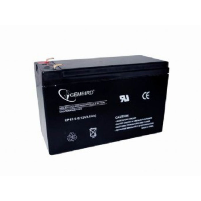 Baterie pentru Sistem de Alimentare Neîntreruptă GEMBIRD 12V, 9 Ah