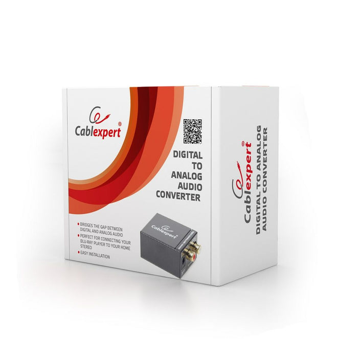 Conversor de Audio GEMBIRD DSC-OPT-RCA-001