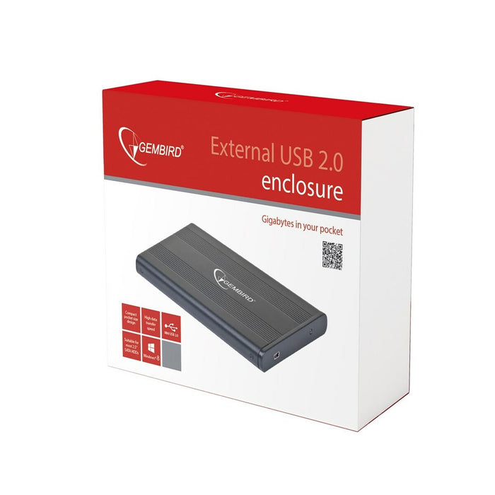 Cutie Externă GEMBIRD EE2-U2S-5 Negru 2,5"