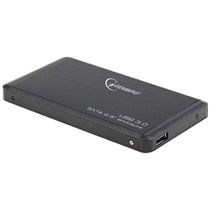 Carcasa HDD GEMBIRD EE2-U3S-2-S Negru Argintiu USB USB 3.0 SATA USB 3.2 2,5"