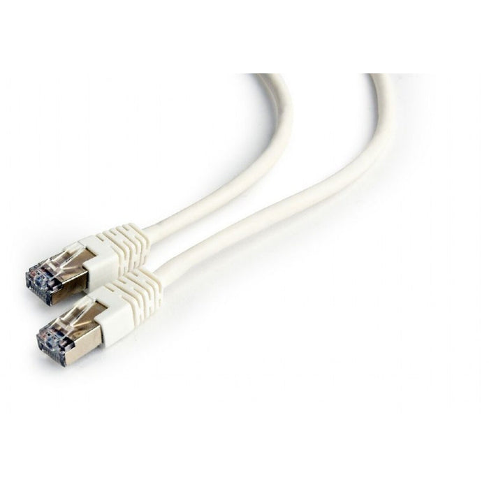 Cablu de Rețea Rigid FTP Categoria 6 GEMBIRD PP6-2M/W 2 m Alb