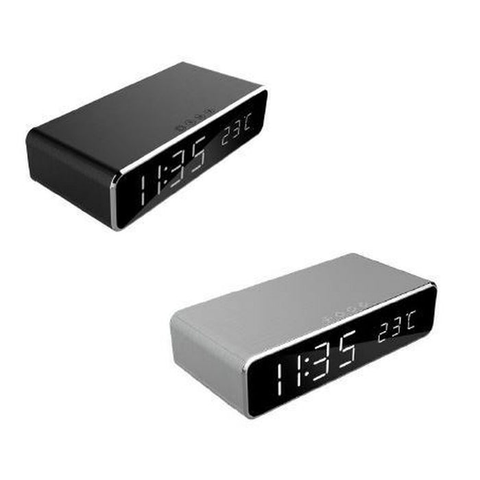 Ceas-Deșteptător GEMBIRD DAC-WPC-01-S Argintiu Da