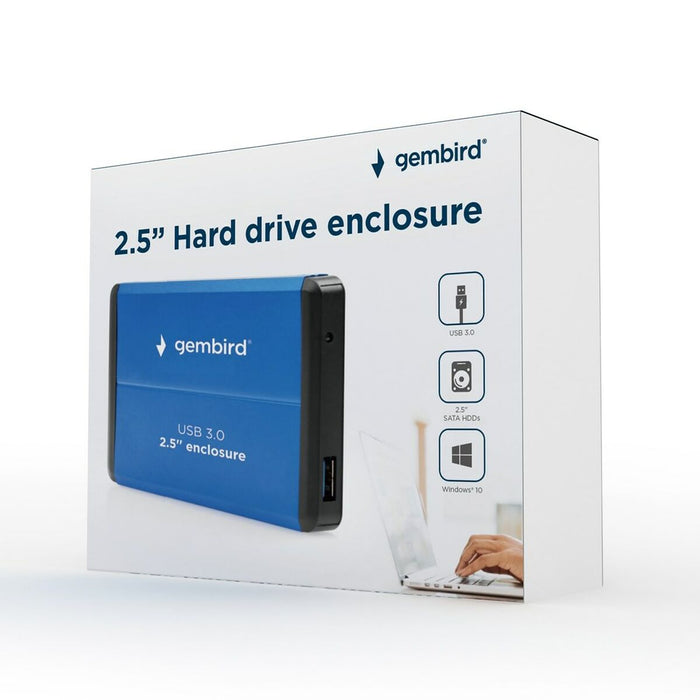 Cutie Externă GEMBIRD EE2-U3S-2-B Albastru 2,5"