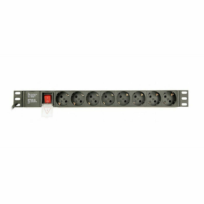 Placă de circuit Prize 8 Puncte de Conectare cu Întrerupător GEMBIRD EG-PDU-014 3 m 3680 W 3600 W CE