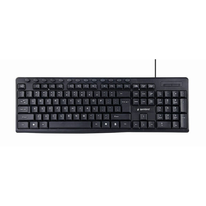 Tastatură GEMBIRD KB-UM-107 Qwerty US Negru