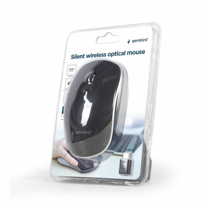 Mouse GEMBIRD PE2132159 Negru 1600 dpi (1 Unități)
