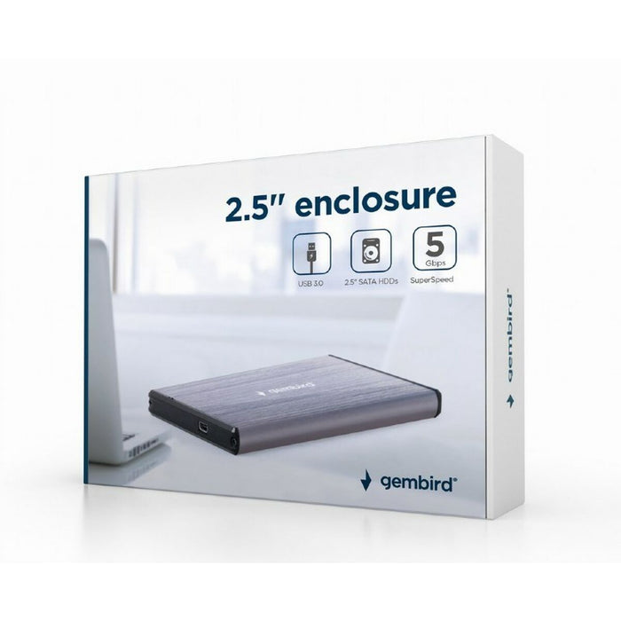 Cutie Externă GEMBIRD EE2-U3S-3-LG Gri deschis 2,5"