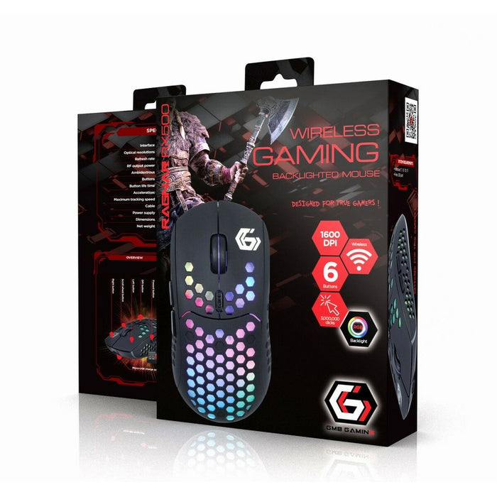 Mouse GEMBIRD MUSG-RAGNAR-RX500 Negru