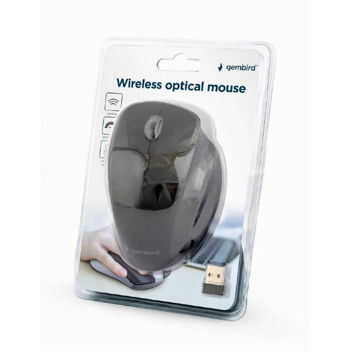 Mouse Fără Fir Optic GEMBIRD MUSW-6B-02 1600 dpi