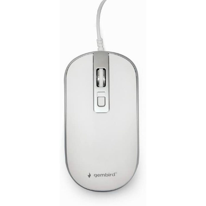 Mouse cu Cablu și Senzor Optic GEMBIRD MUS-4B-06-WS 1200 DPI