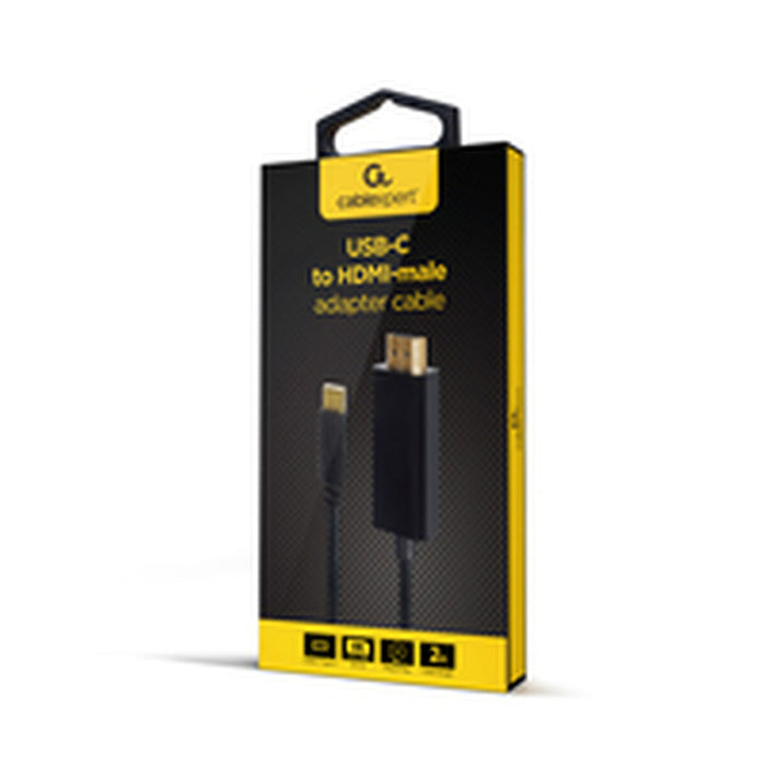 Adaptor USB C la HDMI GEMBIRD A-CM-HDMIM-01 2 m