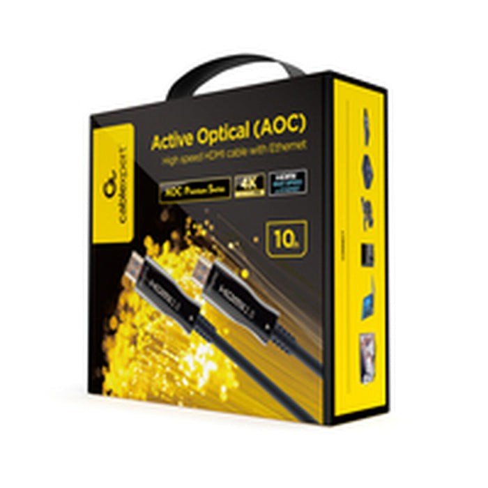 Cablu HDMI GEMBIRD CCBP-HDMI-AOC-10M-02 10 m Negru