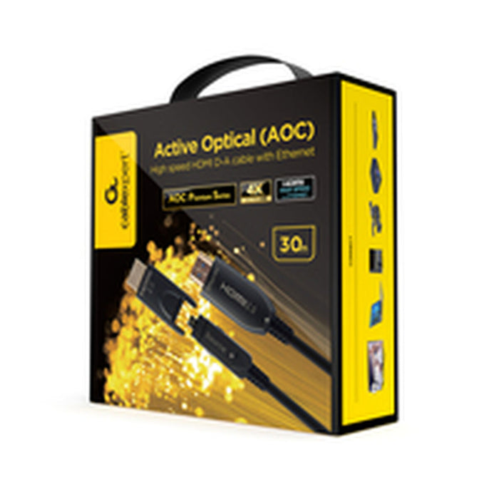 Cablu HDMI GEMBIRD CCBP-HDMID-AOC-30M Negru 30 m