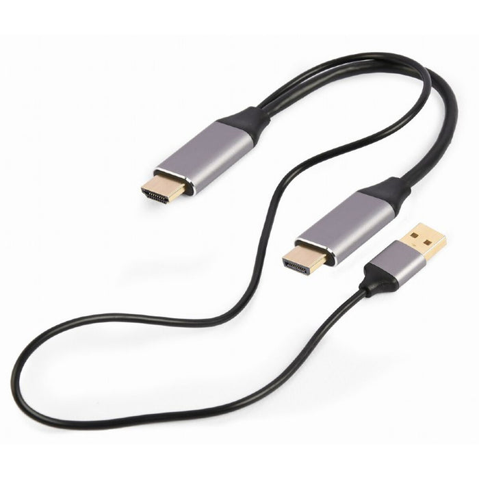 Adaptor DisplayPort la HDMI GEMBIRD A-HDMIM-DPM-01 2 m Negru