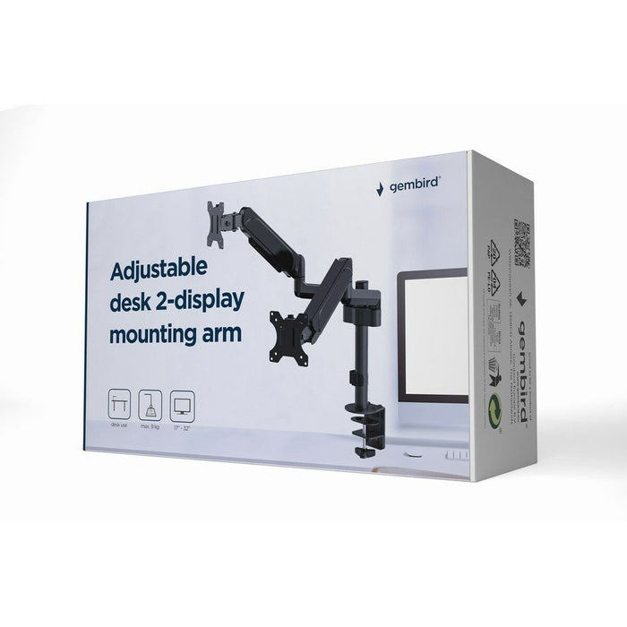 Suport de Masă pentru Ecran GEMBIRD MA-DA2P-01 17" 32"