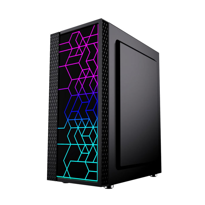 Unitate Semi-tower ATX GEMBIRD Fornax 2500 ARGB Negru Multicolor