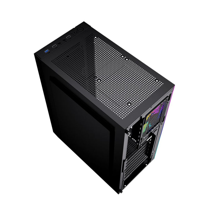 Unitate Semi-tower ATX GEMBIRD Fornax 2500 ARGB Negru Multicolor