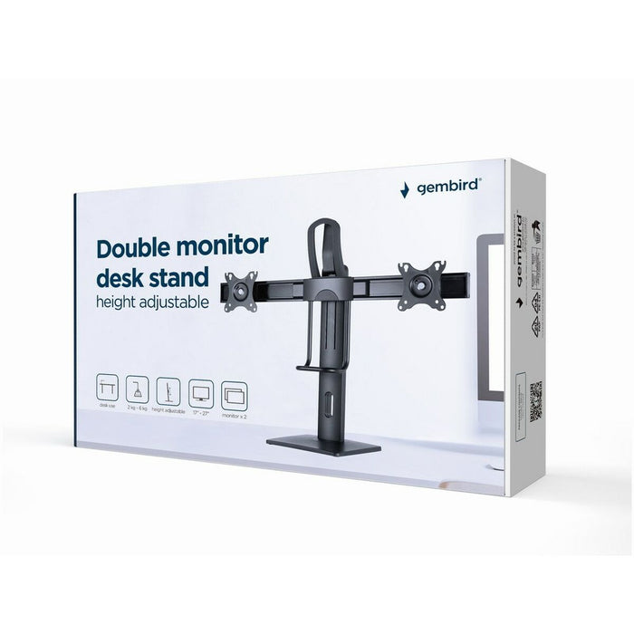 Suport de Masă pentru Ecran GEMBIRD MS-D2-01 17" 27"