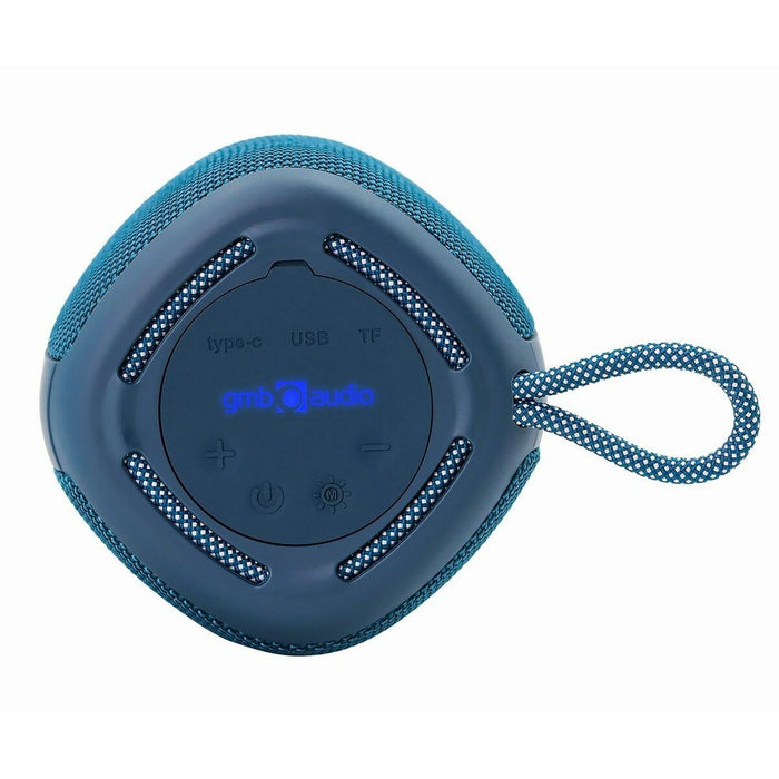 Difuzor Bluetooth GEMBIRD SPK-BT-LED-03-B Albastru 5 W